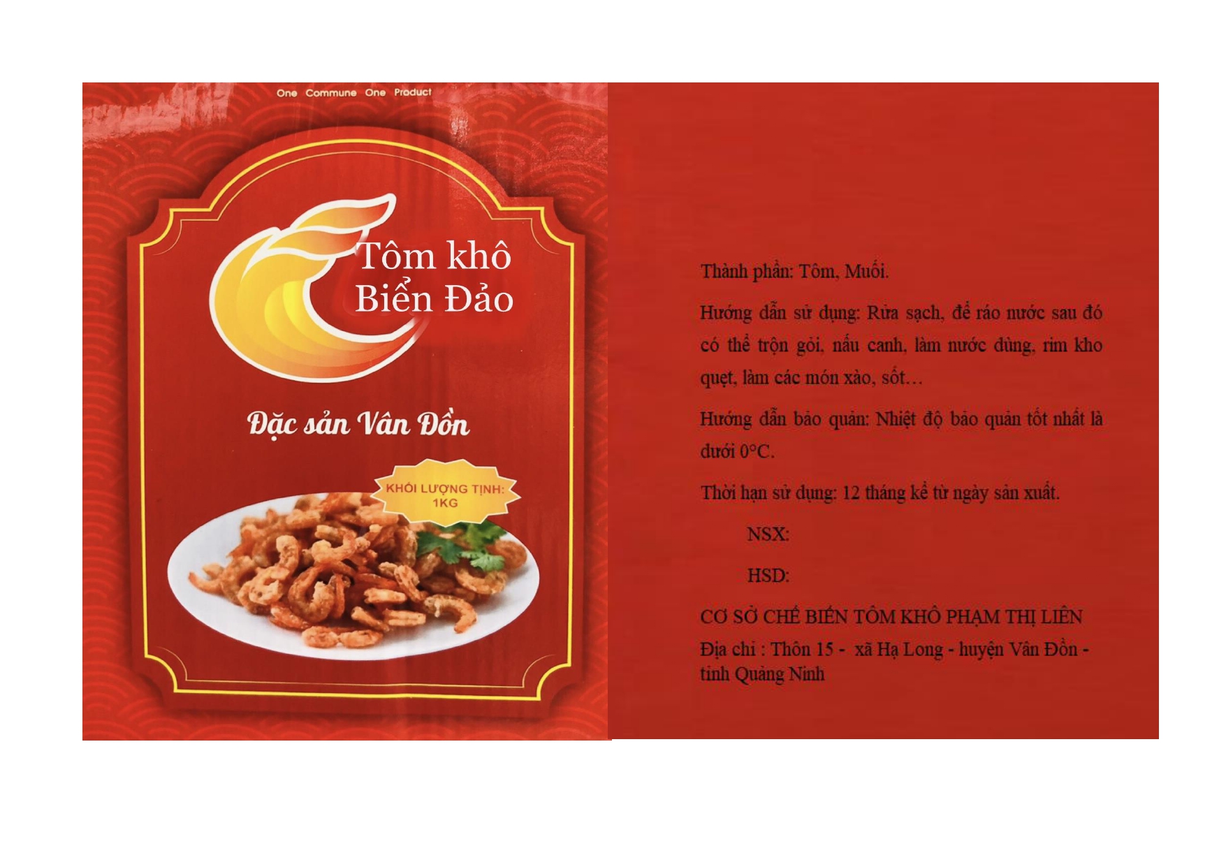 Tôm khô 1kg